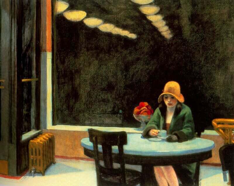 Edward Hopper, Automat (1927)
