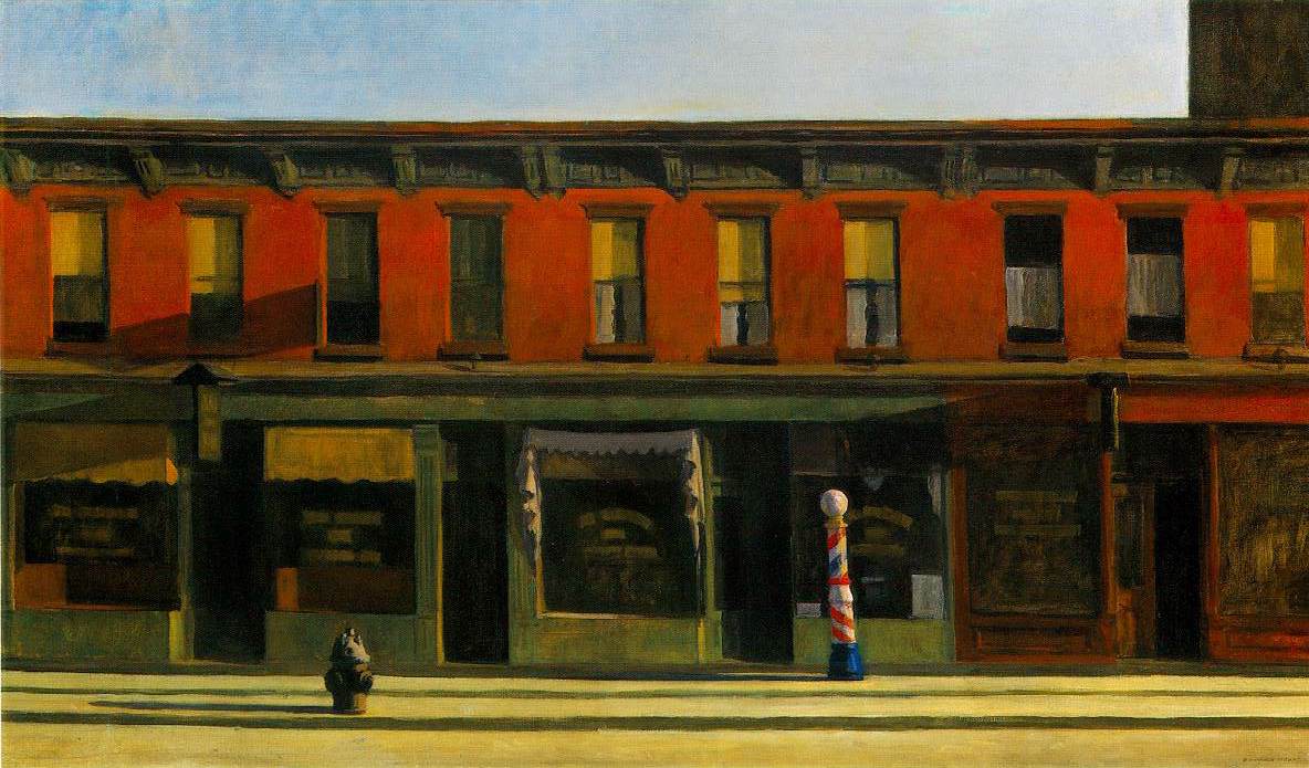 Edward Hopper, Early Sunday Morning (1930)