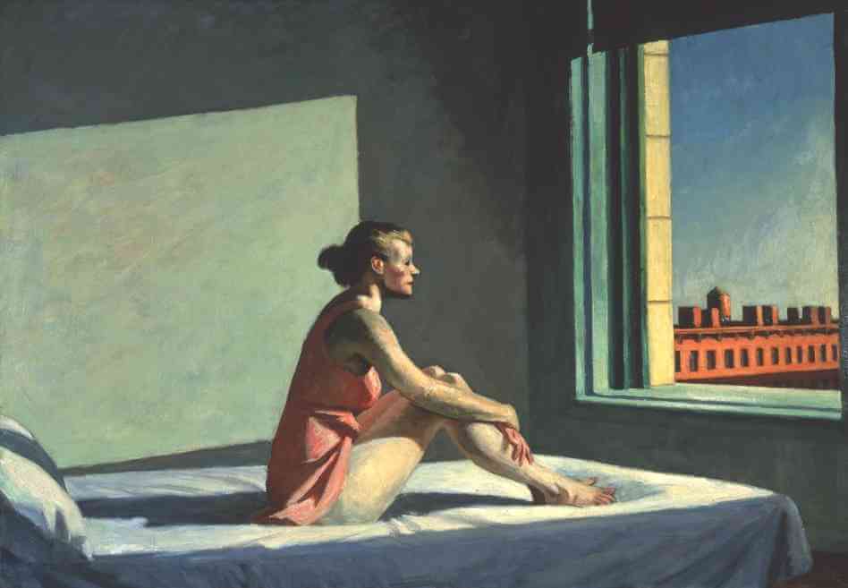 Edward Hopper, Morning Sun (1952)
