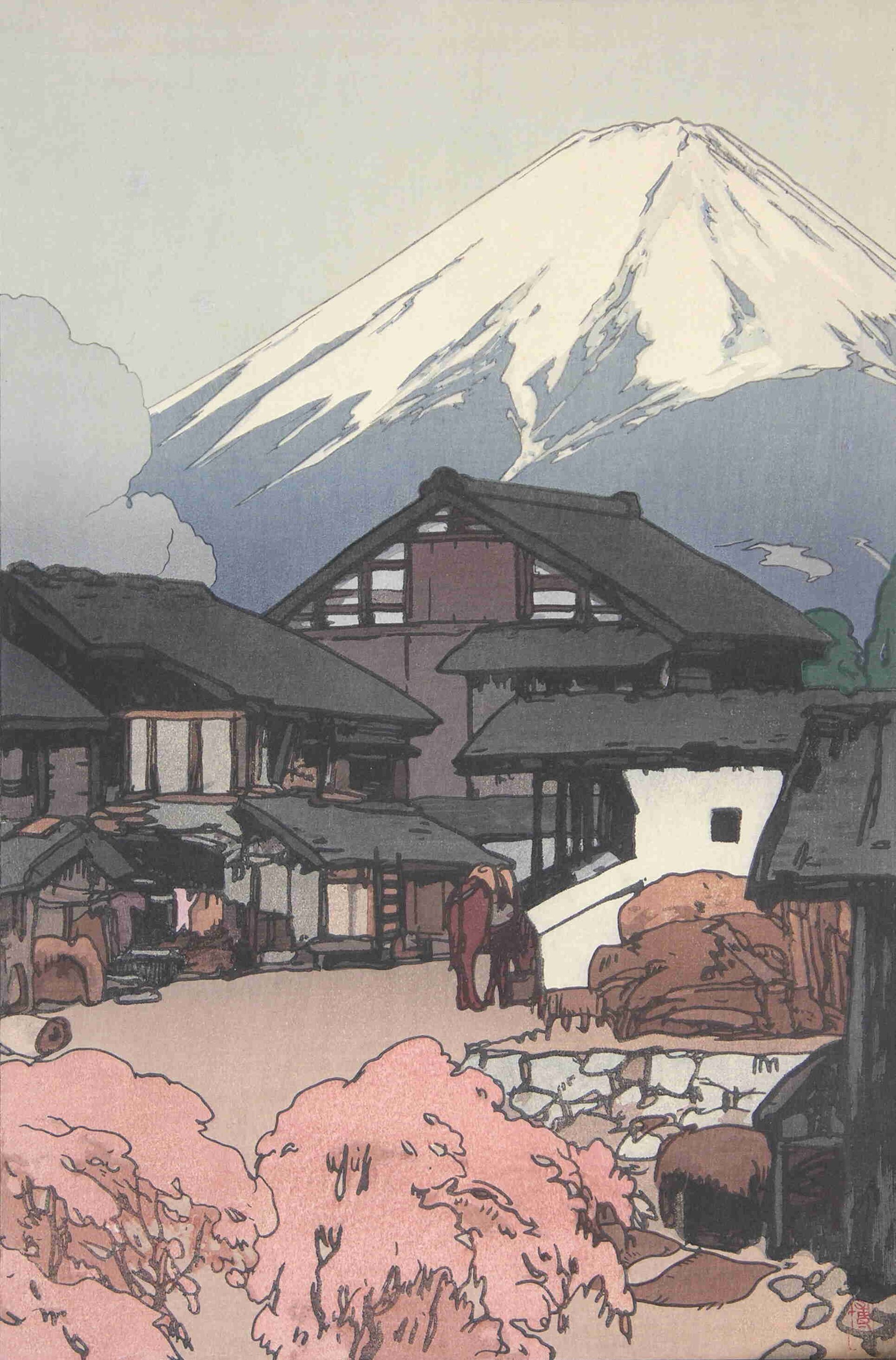 후나쓰에서 본 후지산 (Fujiyama from Funatsu)