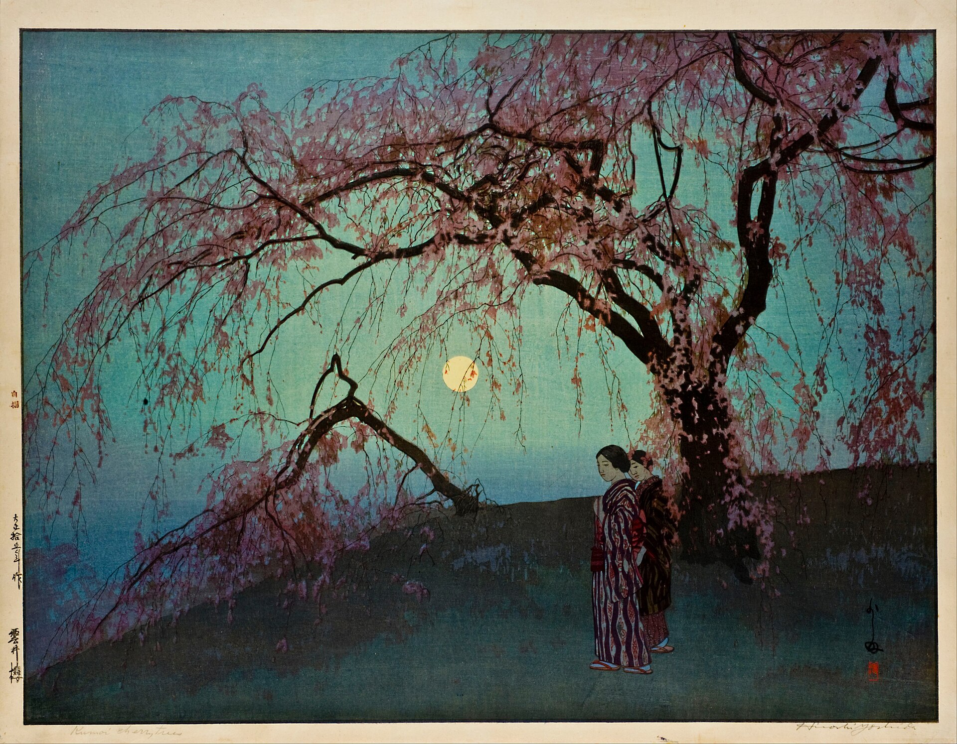 구모이자쿠라 (Kumoi Cherry Trees)